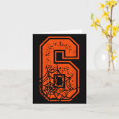 Number 6 67 Meme Halloween Pumpkin Costume Matchin Kaart (Gele Bloem)