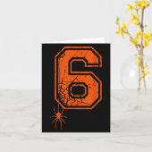 Number 6 67 Meme Halloween Sder Costume Matching G Kaart (Gele Bloem)