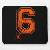 Number 6 67 Meme Halloween Sder Costume Matching G Muismat (Voorkant)