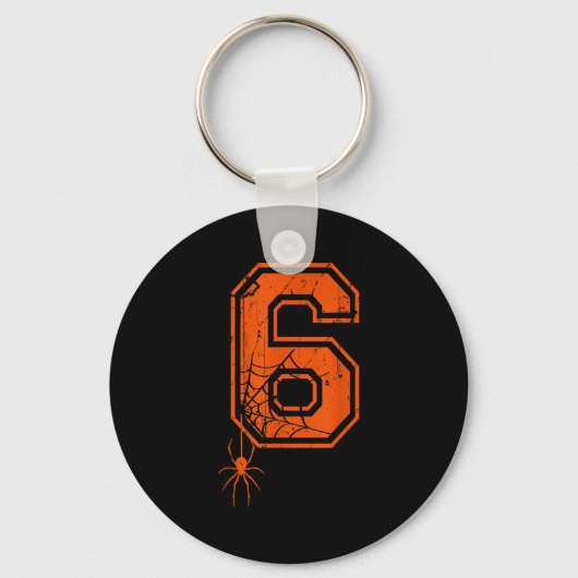 Number 6 67 Meme Halloween Sder Costume Matching G Sleutelhanger (Voorkant)
