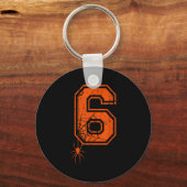 Number 6 67 Meme Halloween Sder Costume Matching G Sleutelhanger (Voorkant)