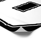 Number 6 6th Birthday Boy Kids Six Year Old Happy  Poster (Hoek)