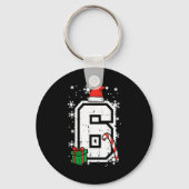 Number 6 Christmas 6 7 Xmas Matching 67 Meme Men W Sleutelhanger (Voorkant)