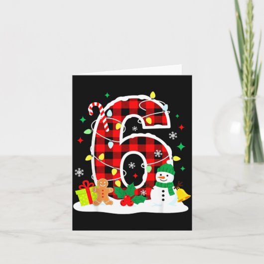 Number 6 Funny 67 Six Seven Meme Matching Couple C Kaart (Voorkant)