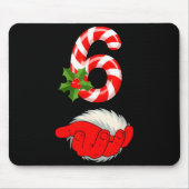 Number 6 Funny 67 Six Seven Meme Matching Couple C Muismat (Voorkant)