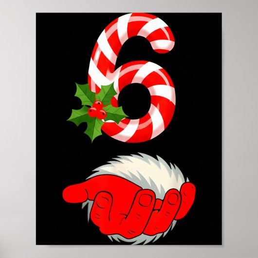 Number 6 Funny 67 Six Seven Meme Matching Couple C Poster (Voorkant)