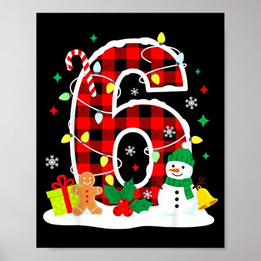 Number 6 Funny 67 Six Seven Meme Matching Couple C Poster (Voorkant)