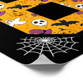 Number 6 Funny Meme Saying 6 7 Six Seven Halloween Poster (Hoek)
