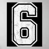 Number 6 Matching 67 Meme Costume Men Women Kids  Poster (Voorkant)