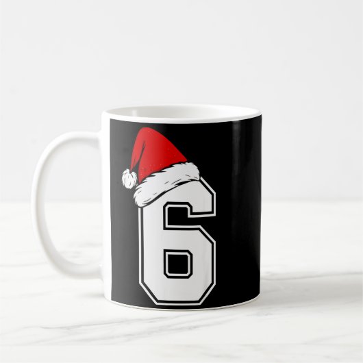Number 6 Matching Six Seven 6 7 Meme 6 7 Christmas Koffiemok (Links)
