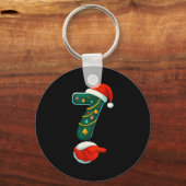 Number 7 6 Meme 67 Couple Pajamas Christmas Matchi Sleutelhanger (Voorkant)