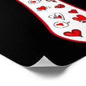 Number 7 Couple Costume Duo 67 Meme Six Seven Vale Poster (Hoek)