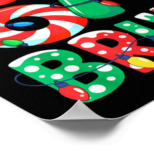 Number 7 Funny Meme Saying 6 7 Six Seven Christmas Poster (Hoek)