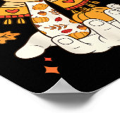 Number 7 Funny Meme Saying 6 7 Six Seven Turkey Th Poster (Hoek)