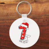 Number 7 Matching 67 Meme Christmas Costume Men Wo Sleutelhanger (Voorkant)