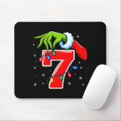 Number 7 Matching 67 Meme Christmas Elf Hand Boys Muismat (Met muis)