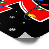 Number 7 Matching 67 Meme Christmas Elf Hand Boys Poster (Hoek)