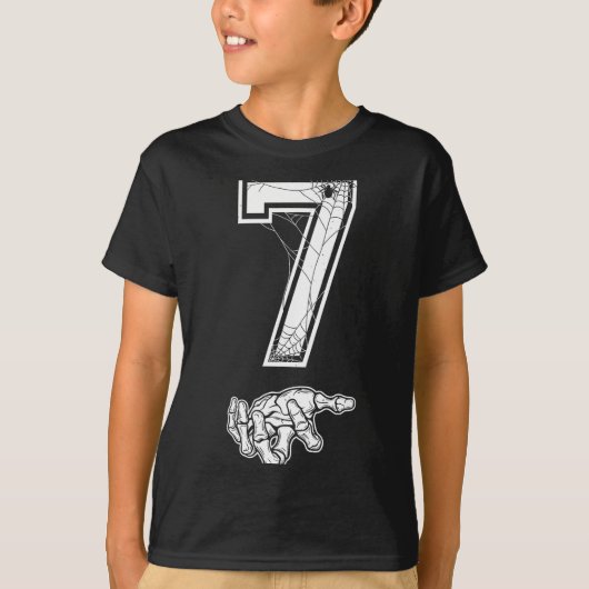 Number 7 Matching 67 Meme Couples Halloween Costum T-shirt (Voorkant)
