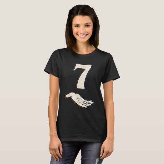Number 7 Matching 67 Meme Halloween Costume Men Wo T-shirt (Voorkant volledig)