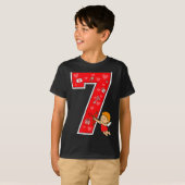 Number 7 Six Seven 6 7 Meme Couple Valentine Match T-shirt (Voorkant volledig)