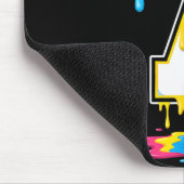 Number 7 Team Srts Ice Cream Drip Matching Varsity Muismat (Hoek)