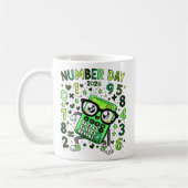 Number Day 2026 Green Maths Calculator Mug Koffiemok (Links)