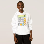 Number Day Classic Calculator Math Hoodie (Voorkant volledig)