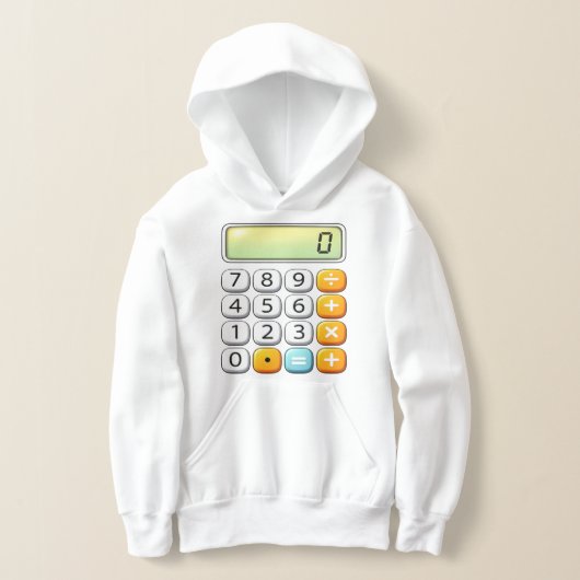 Number Day Classic Calculator Math Hoodie (Laagn)