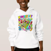 Number Day Kids Hoodie | Fun Maths School Hoodie (Voorkant)