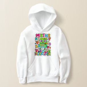 Number Day Kids Hoodie Wiskunde Rock Star Design