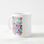 Number Day Maths Mug | Cute Calculator Design Koffiemok (Voorkant links)