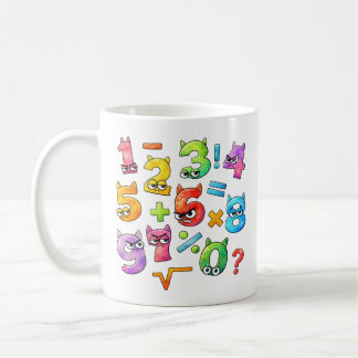 Number Day Maths Mug | Numbers and Sums Koffiemok