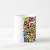 Number Day Maths Mug | Numbers Rock Star Koffiemok (Center)