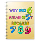 Number Day Maths Notebook | Funny Numbers Joke Notitieboek (Voorkant)
