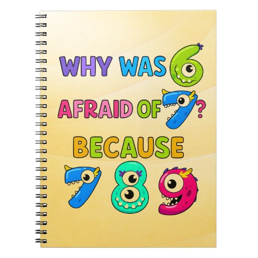 Number Day Maths Notebook | Funny Numbers Joke Notitieboek (Voorkant)
