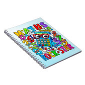 Number Day Maths Notebook | Maths Rock Star Notitieboek (Rechterzijde)