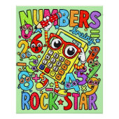 Number Day Maths Poster for Kids | UK School 2026 (Voorkant)