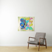 Number Day Monster Truck Math Design Wandkleed (In Situ (horizontaal))