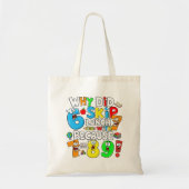 Number Day Tote Bag | Funny Maths Numbers (Voorkant)