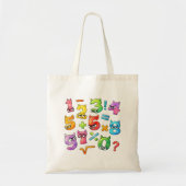 Number Day Tote Bag | Maths Numbers Learning (Voorkant)