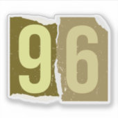 Number Magazine Ransom 96 Sticker (Voorkant)