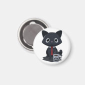 Number One Good Jobber Cat Magnet (Voorkant / Achterkant)