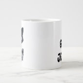 Number One Good Jobber Cat Specialty Mug Grote Koffiekop (Voorkant)