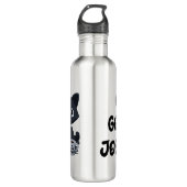 Number One Good Jobber Cat Water Bottle Waterfles (Voorkant)