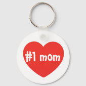 number one mom sleutelhanger (Voorkant)