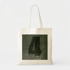 number tote bag-4 tote bag