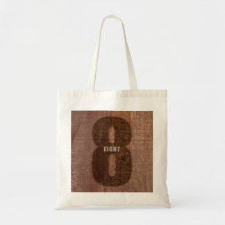 number tote bag-8 bag
