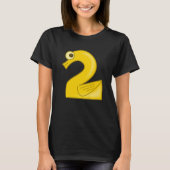 Number two Math Counting Costume T-shirt (Voorkant)