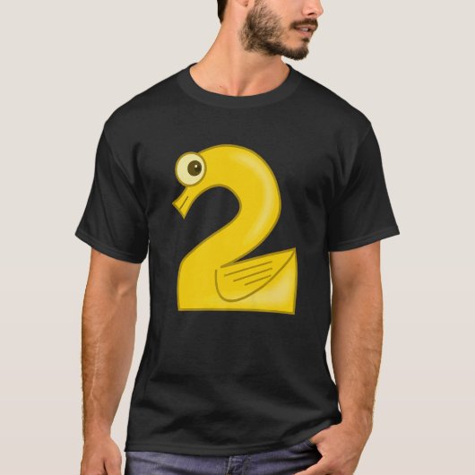 Number two Math Counting Costume   T-shirt (Voorkant)
