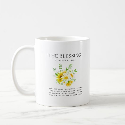 Numbers 6:24-26 The Lord bless you and keep you Koffiemok (Links)